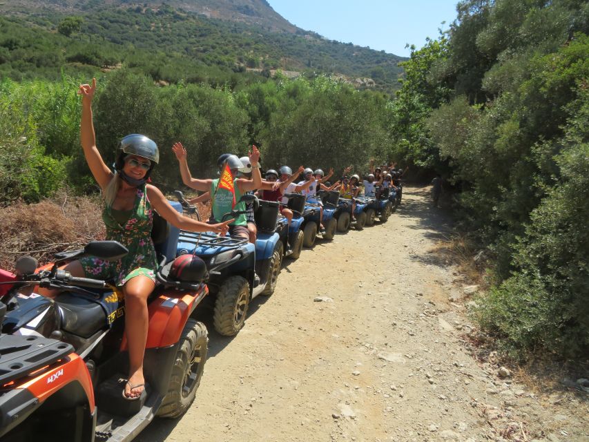 Crete: Quad Safari With Monastery, Malia Palace and Lunch - Transportation Details