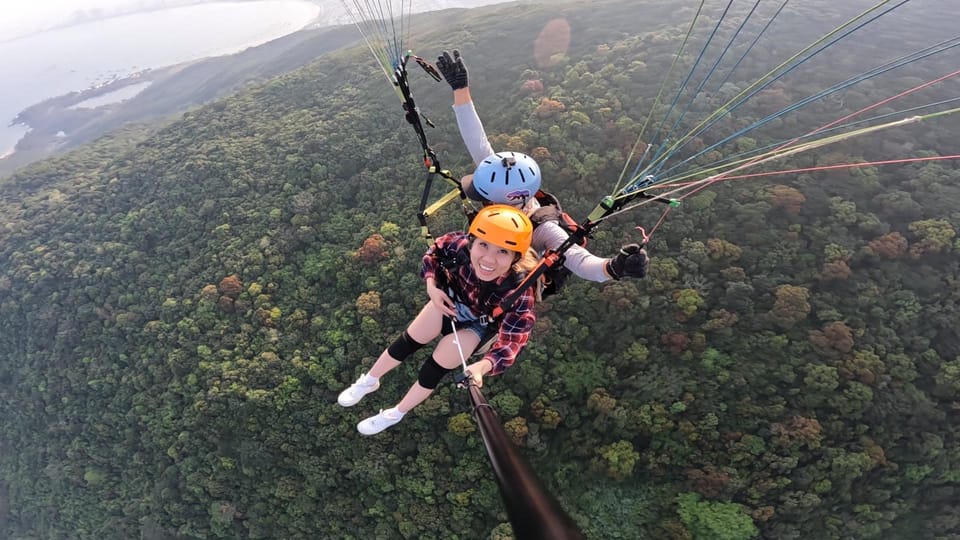 Da Nang Private Paragliding Experience on Monkey Mountain - Flight Experience