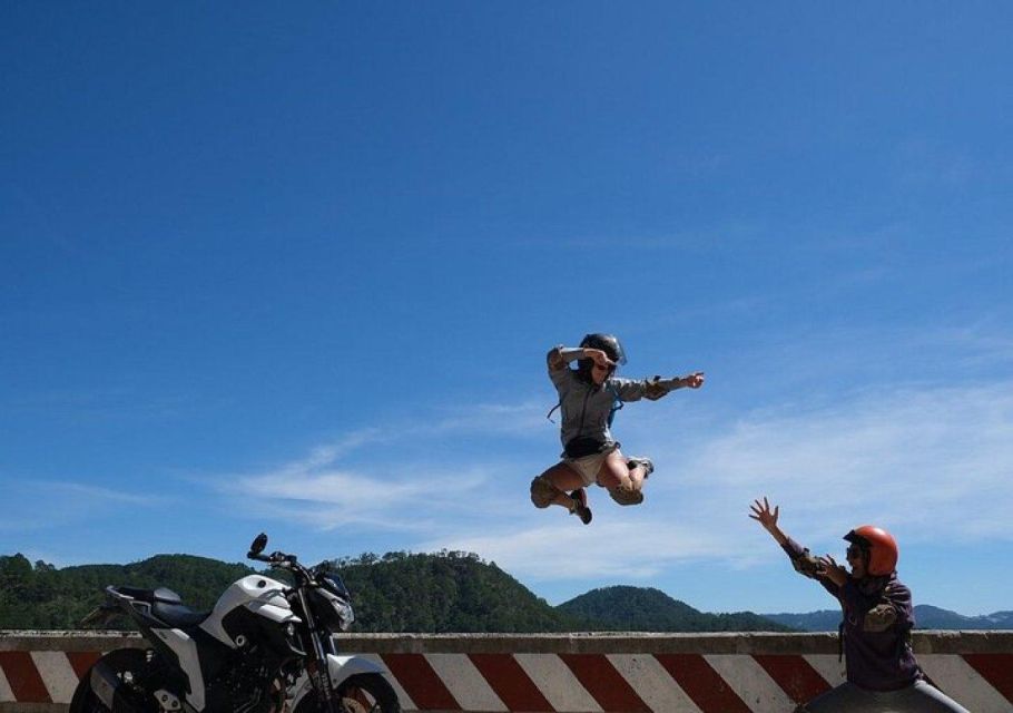 Dalat Easy Rider Motorbike -Pongour Fall-Coffee-Silk-Cricket - Inclusions