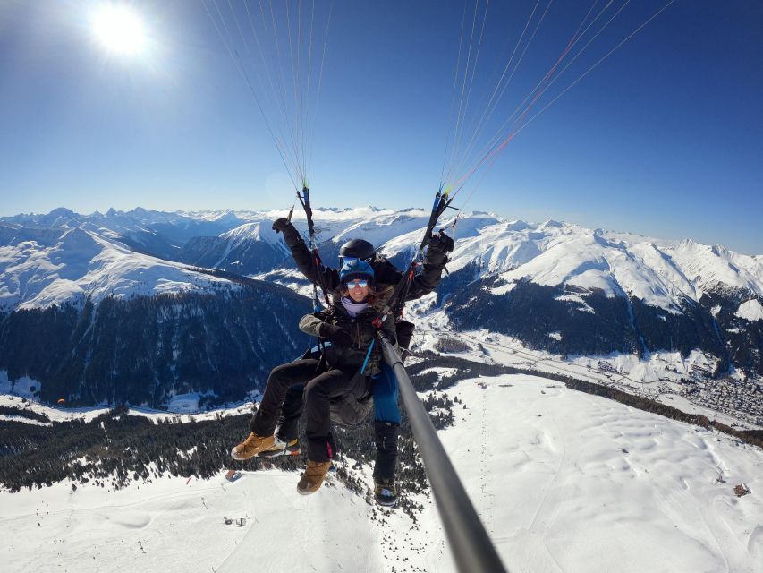 Davos: Tandem Paragliding Flight - Launch Locations and Flight Path