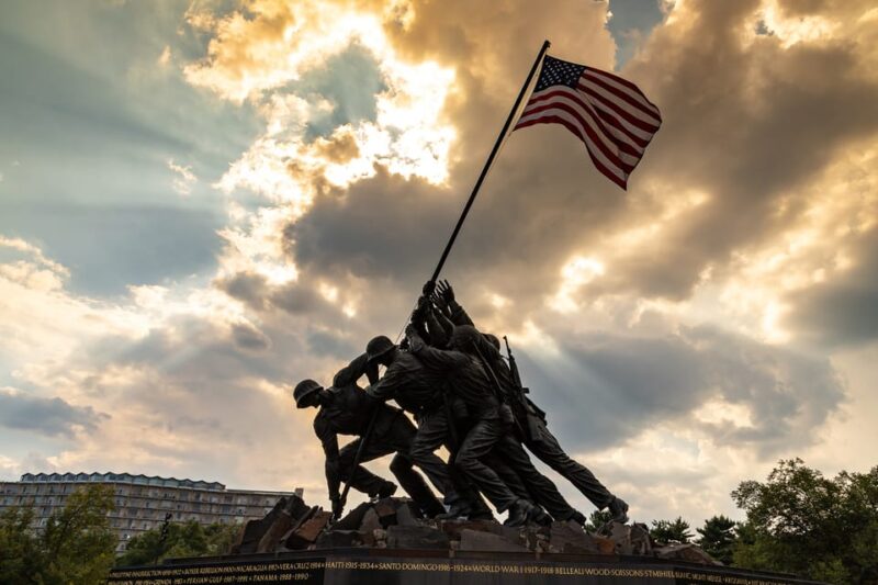 Dc: Monuments & Memorials Sunset Tour With Live Guide - Meeting Point & Logistics