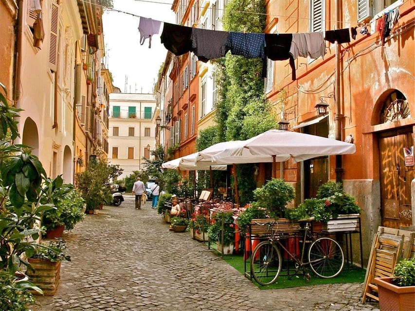 Delights of Rome: Gastronomic Tour in Trastevere - Inclusions