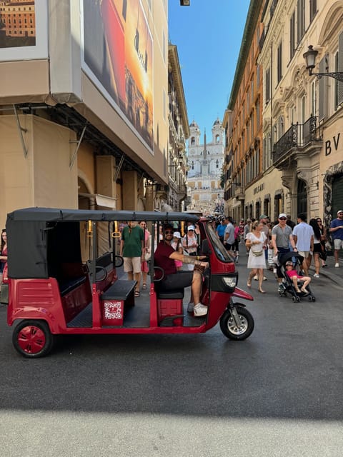 E-Tuk Tour: Highlights of Rome - Unique Exploration Experience