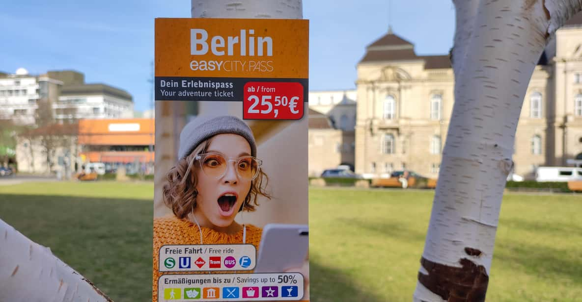 EasyCityPass Berlin Zone ABC: Public Transport and Discounts - Ideal for Various Travelers