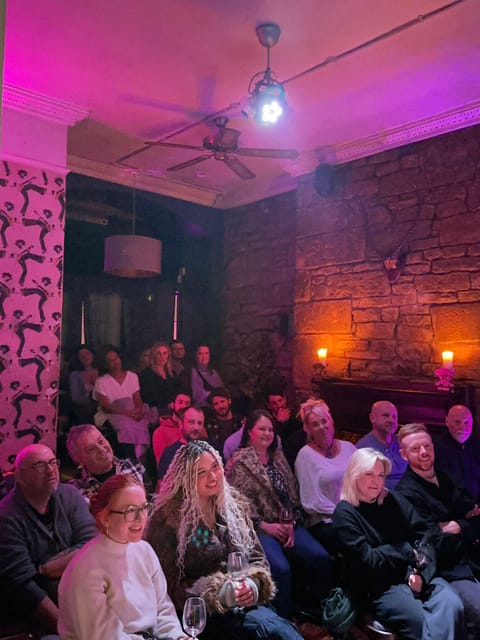 Edinburgh: Scottish Comedy Night at an Old Town Cocktail Bar - Booking Process