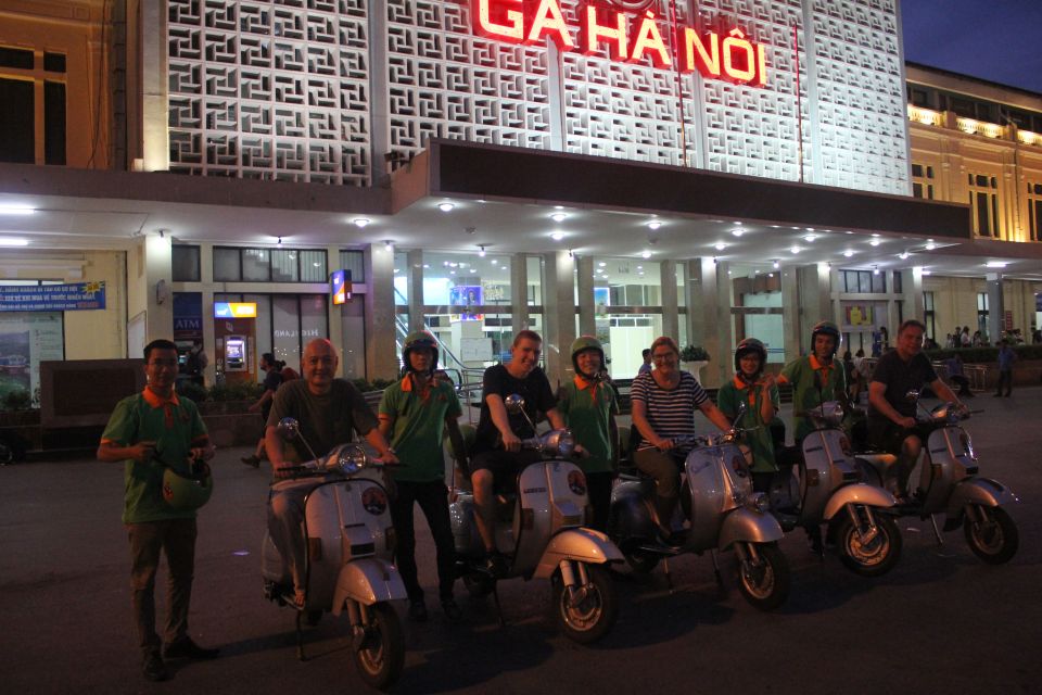 Enjoy Hanoi Like a Local - Vespa & Street Food Tour by Night - Cultural and Scenic Exploration