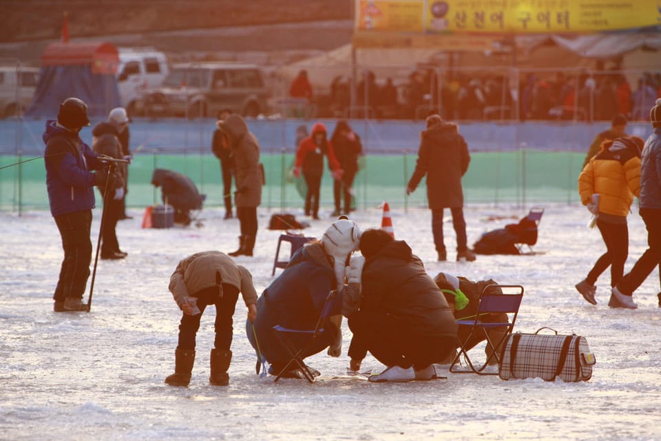 Eobi Ice Valley&Hwacheon Ice Fishing & Garden of Morningcalm - Included Services