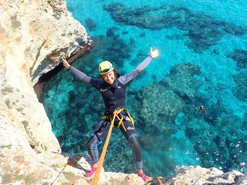 Estany Den Mas: Coastal Hike, Abseil & Sea Cave Exploration - Exploring Sea Caves