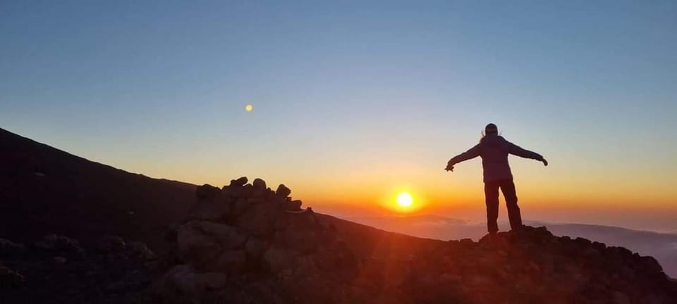 Etna North Sunset: Summit Area & Craters of 2002 - Participant Information