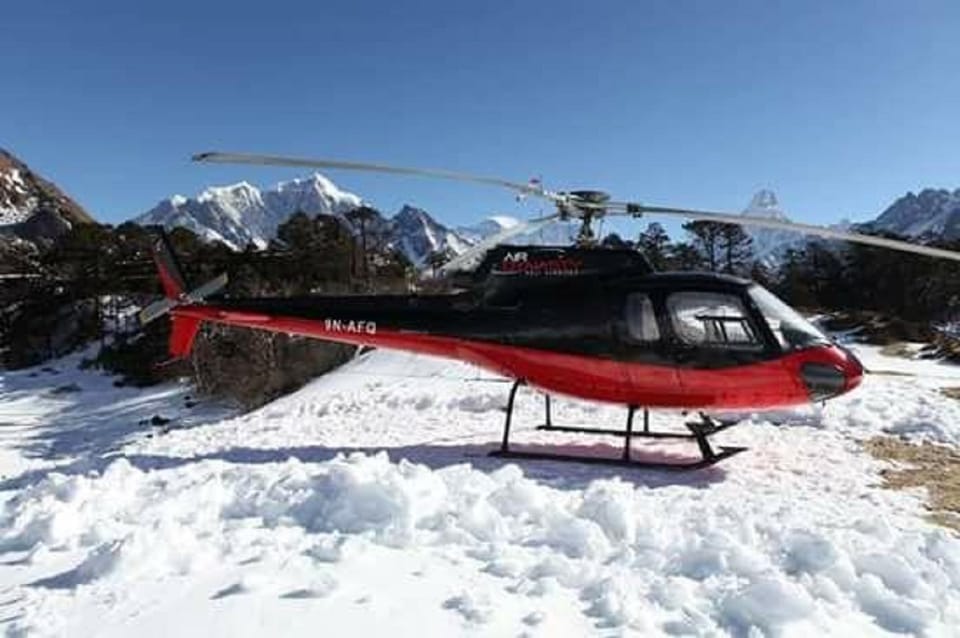 Everest Base Camp Helicopter Landing Tour - Inclusions and Services