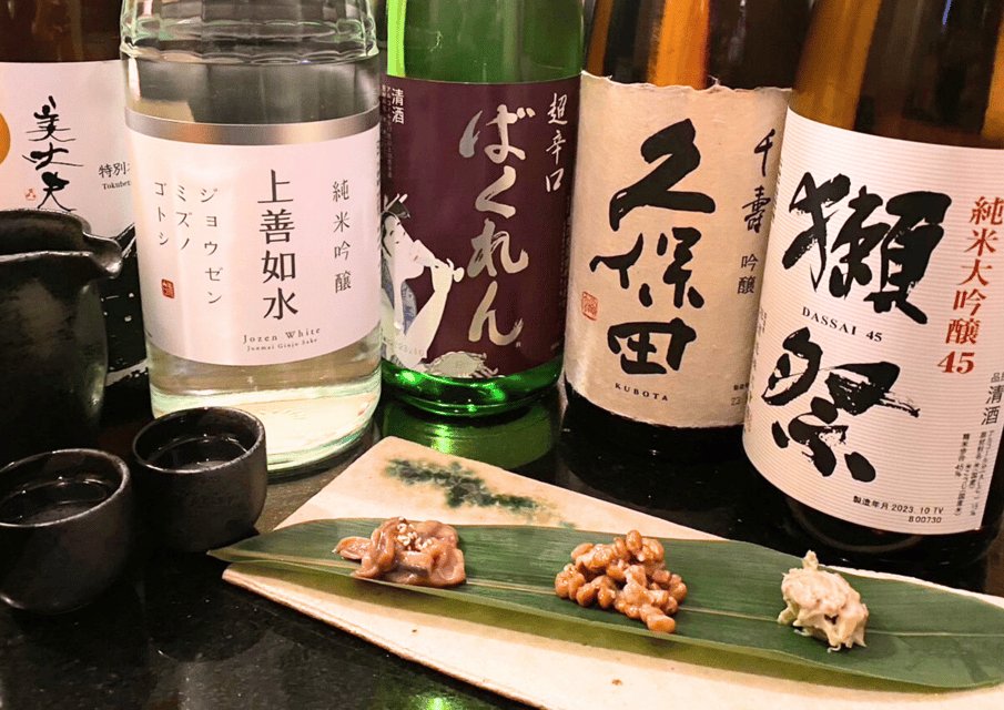 Experience Comparing Sake and Delicacies in Shinjyuku - Capturing Memorable Moments