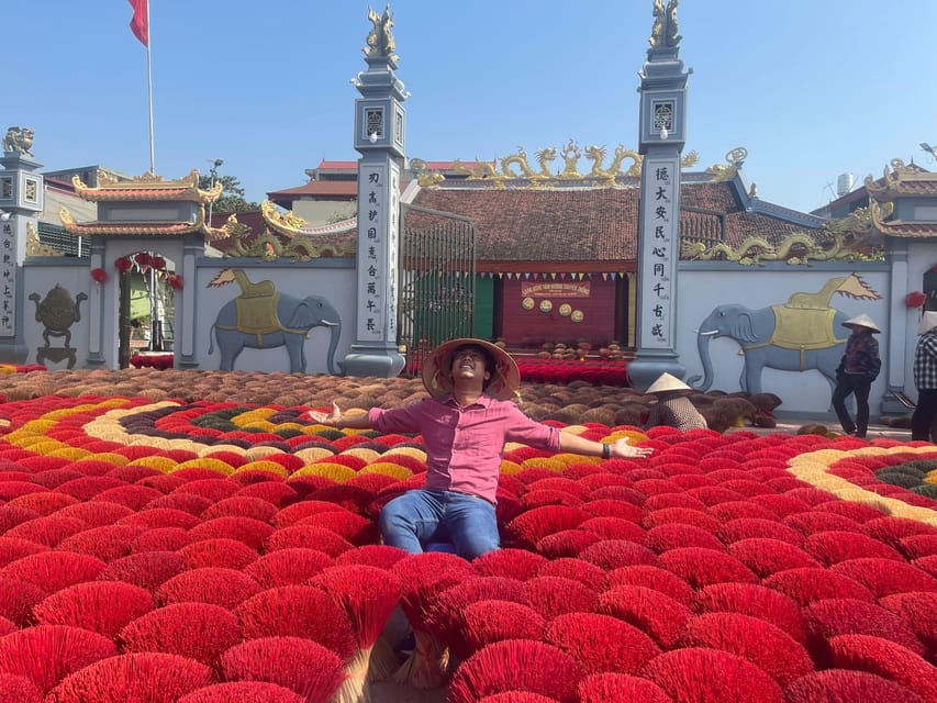 Explore Quang Phu Cau Incense Stick/Hat/Lacquer Village - Inclusions