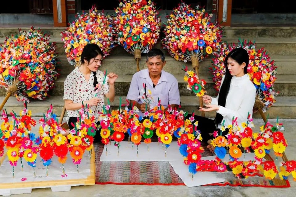 Explore the Art of Handicraft in Traditional Hue - Exploring Bao Vinh Old Town