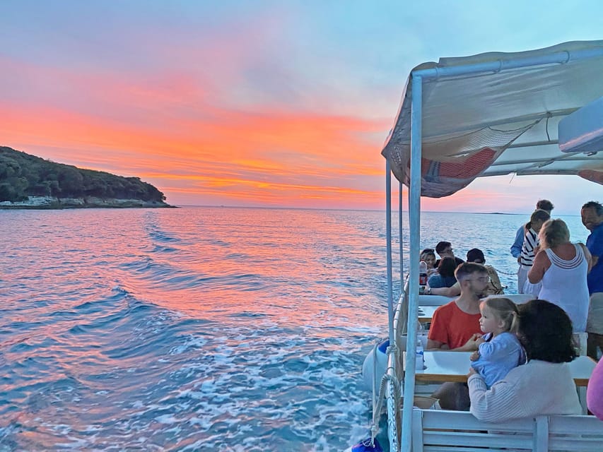 Fazana: Sunset Dolphin Cruise With Dinner in Brijuni Park - Important Information