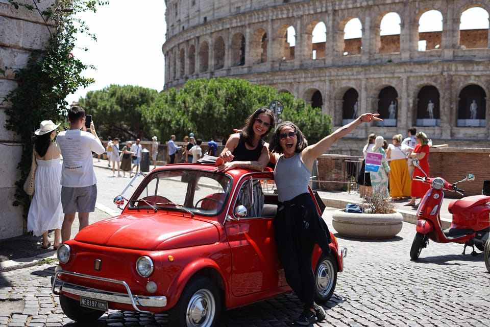 Fiat 500 Charm: Unveiling Romes Secrets - Iconic Landmarks on the Route