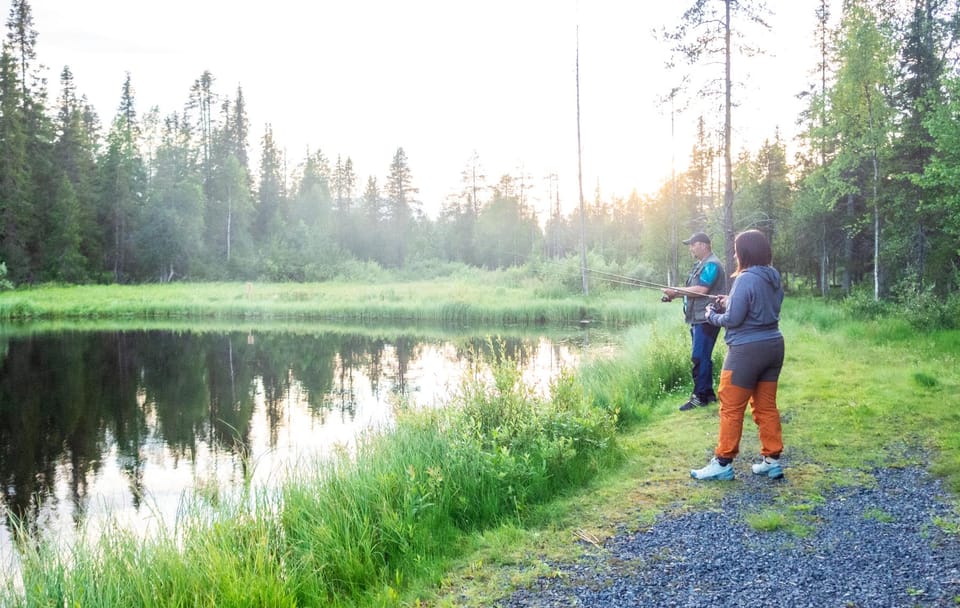 Fishing School in Rukajärvi Lake - What to Expect During the Session