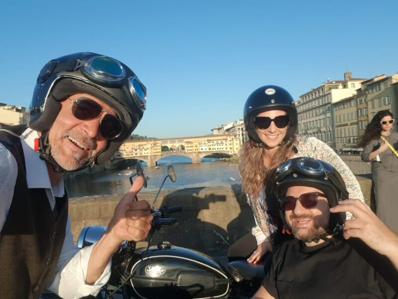 Florence: Vintage Sidecar Tour at Morning or Sunset - Experience Highlights