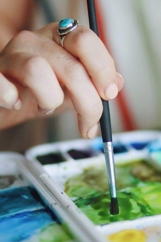 Florence: Watercolor Painting Class in a Local Art Studio - Materials Provided by the Studio