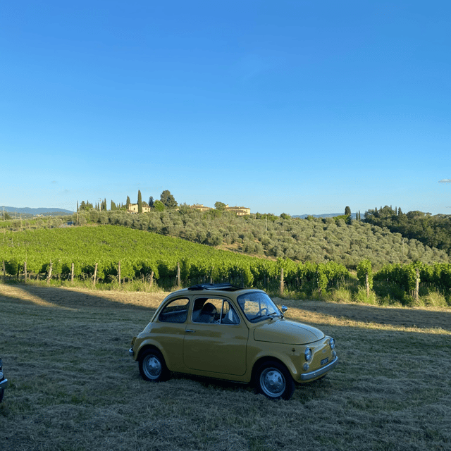 Florentine Afternoon: Fiat 500 Self Drive, 16-18 - Cancellation Policy