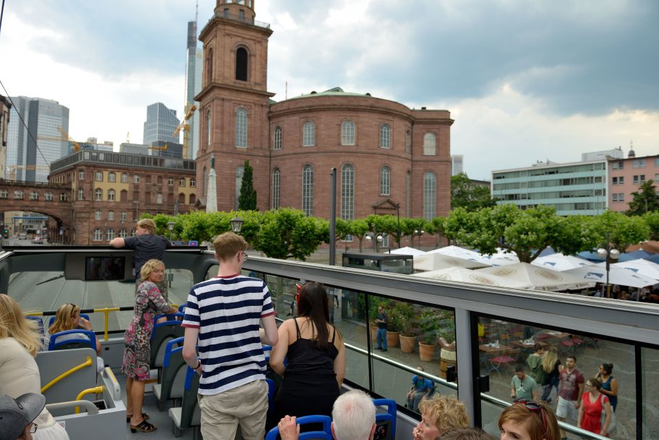 Frankfurt: Hop-on Hop-off Day Skyline or Express City Tour - Accessibility Features