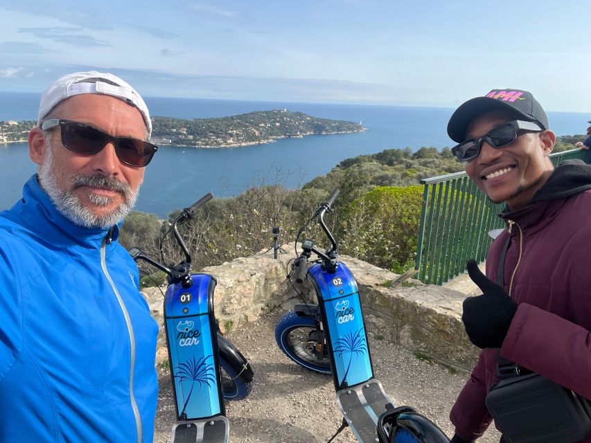 French Riviera : Guided Visit on a E-Scooter - Scenic Features