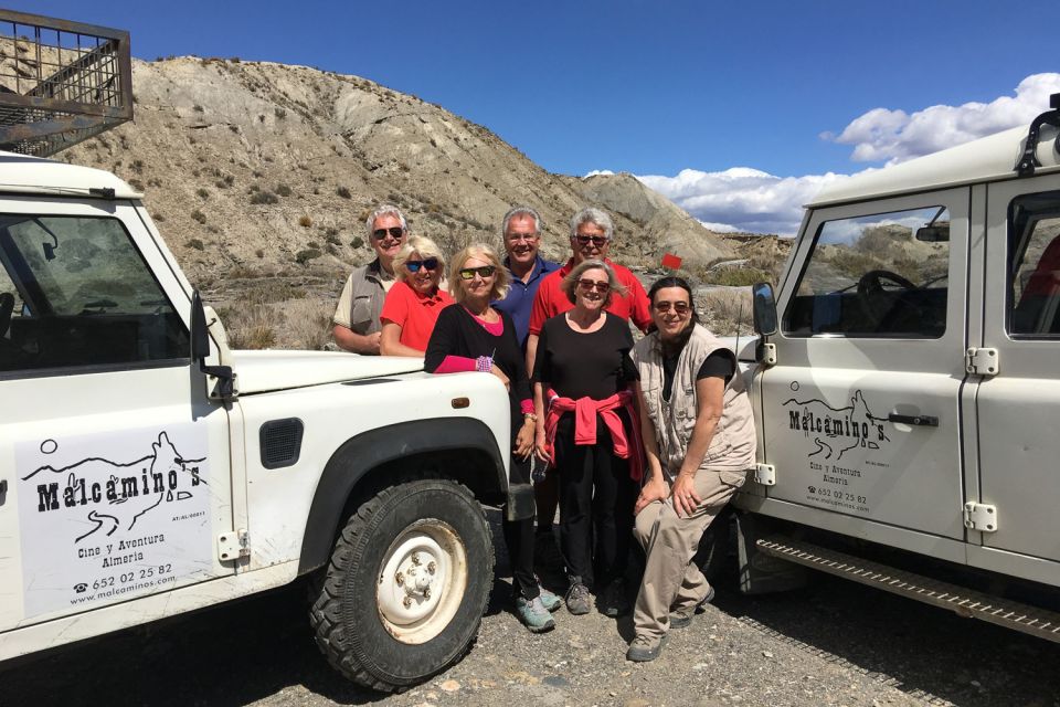 From Almeria: Tabernas Desert 4WD Joyriding Tour - Inclusions and Meeting Point