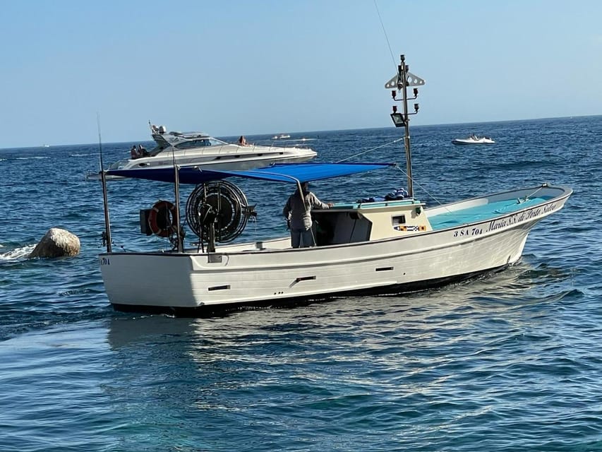 From Amalfi: Amalfi - Positano - Coast Boat Tour - Onboard Experience and Amenities