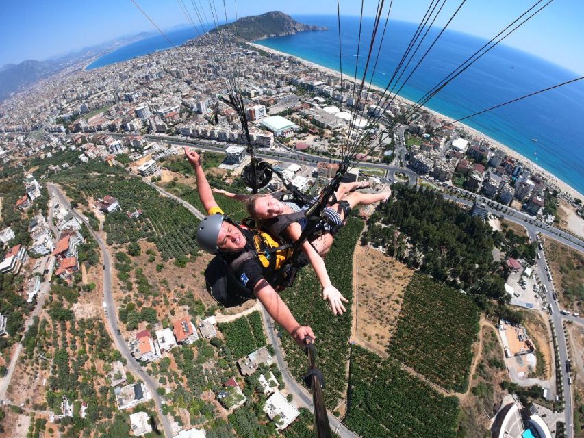 From Antalya/Side: Tandem Paragliding in Alanya - Photography and Additional Services