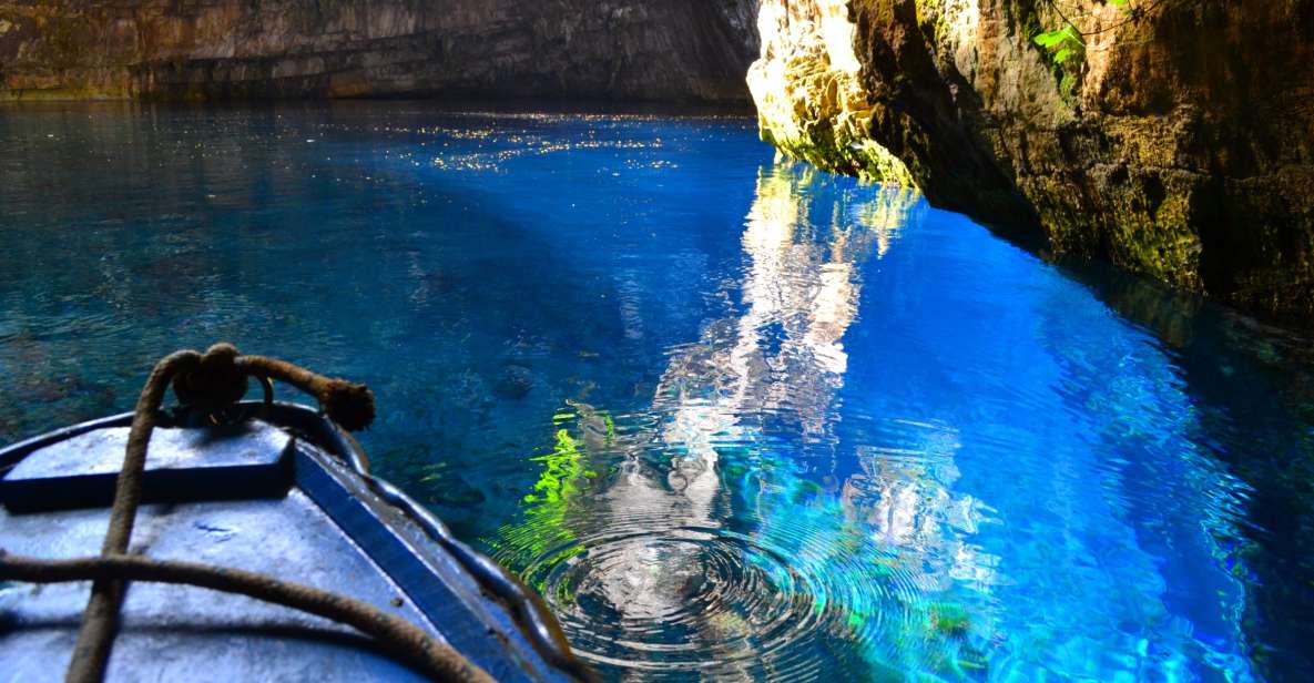 From Argostolion: Caves and Antisamos Beach Private Tour - Caves Exploration