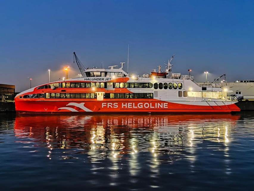 From Brunsbüttel: Catamaran Trip to Cuxhaven - Onboard Amenities