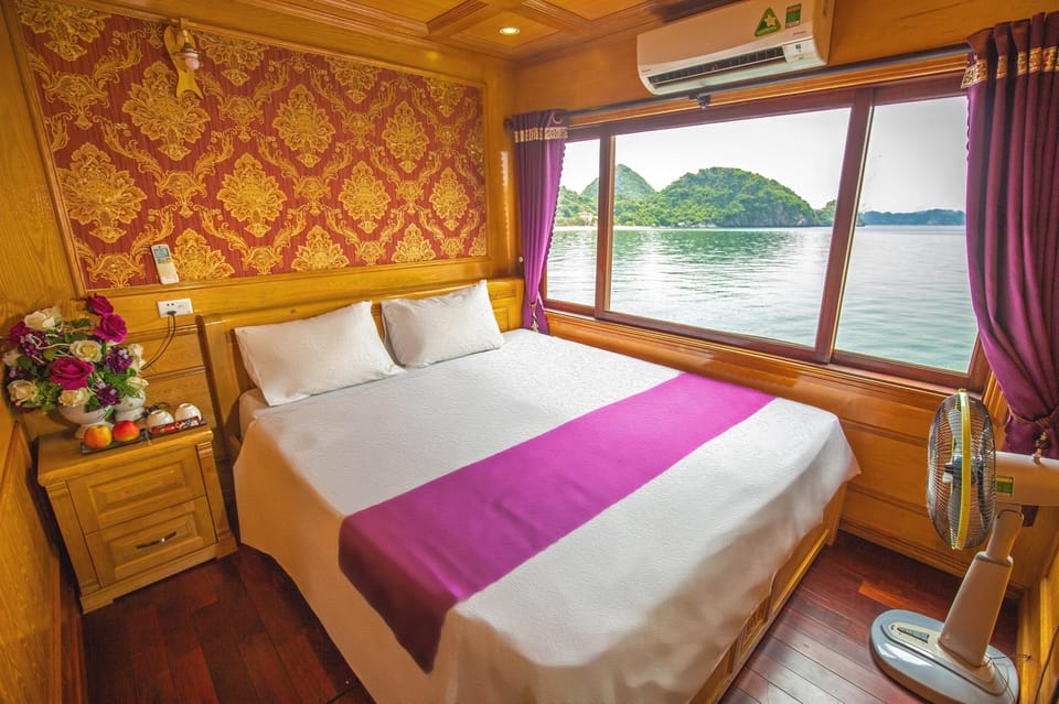 From Cat Ba : 2-Day Lan Ha Bay Cruise Guide Tour With Meal - Included Meals and Amenities