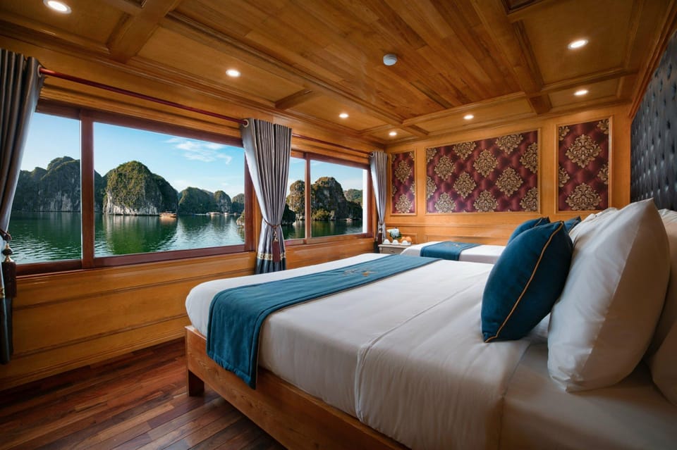 From Cat Ba Island: 3-Days Lan Ha Bay Overnight Small Cruise - Accommodation and Meals