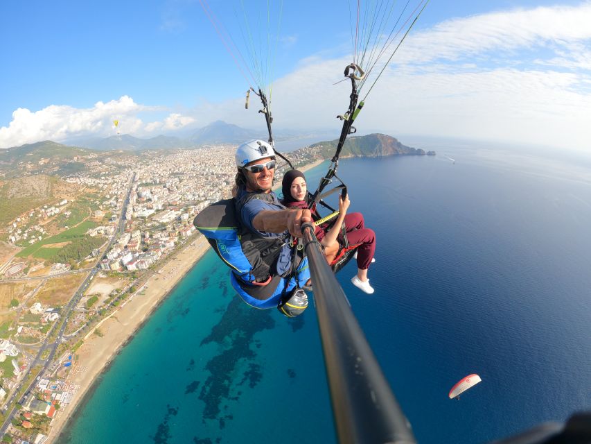 From City of Side Alanya Paragliding - Scenic Views During Flight