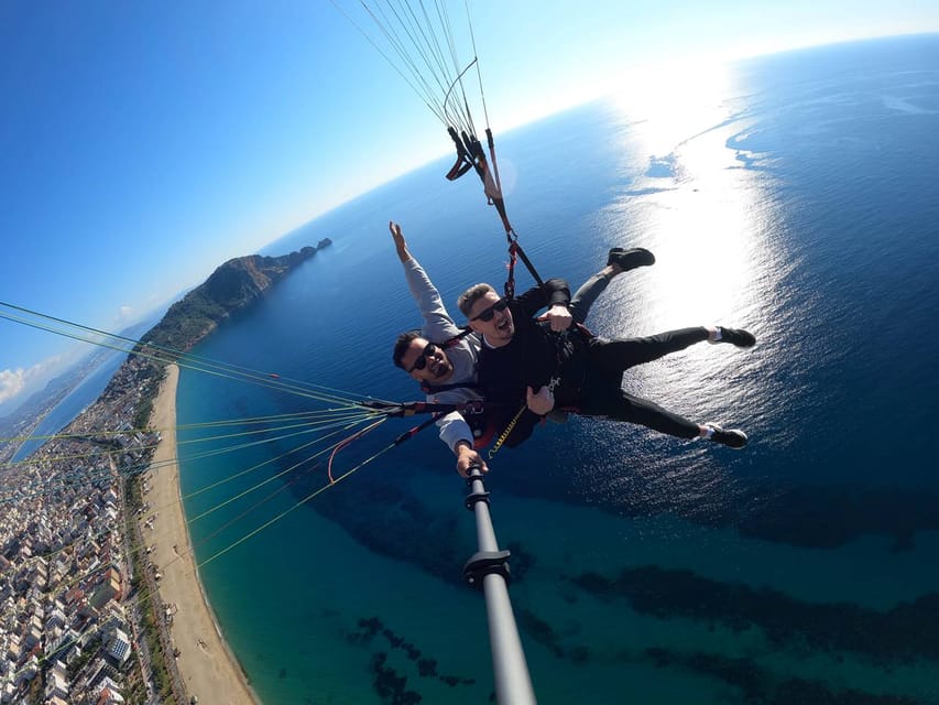 From City of Side: Alanya Tandem Paragliding W/ Beach Visit - Transportation Details