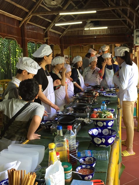 From Da Nang: Bay Mau Cooking Class, Basket Boat and Market - Inclusions