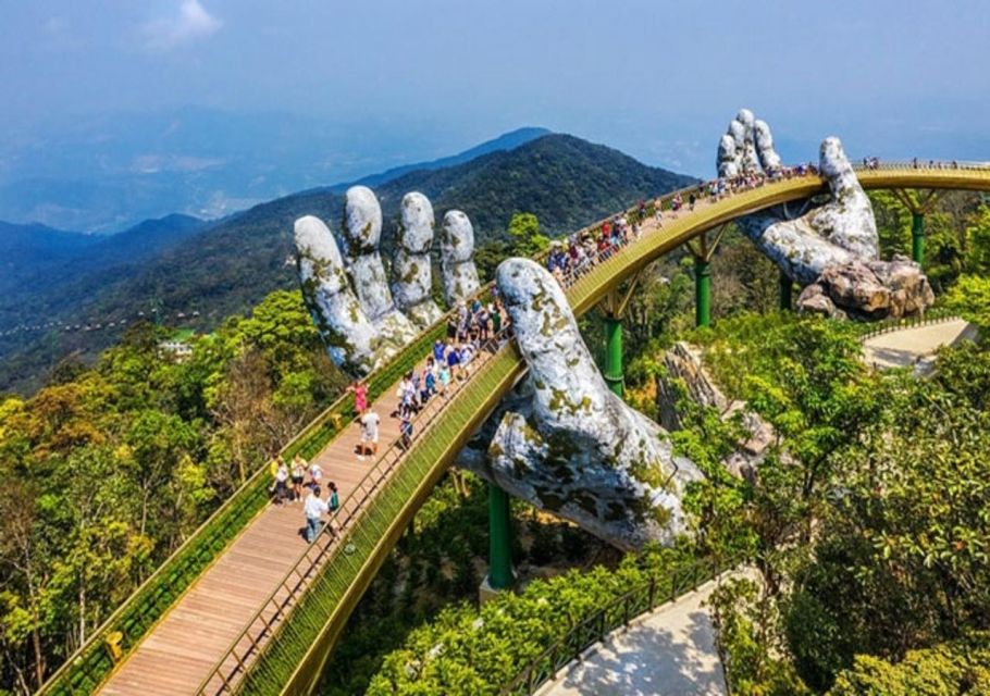 From Danang: Shuttle Bus Danang - Golden Bridge - Exploring Golden Bridge Activities