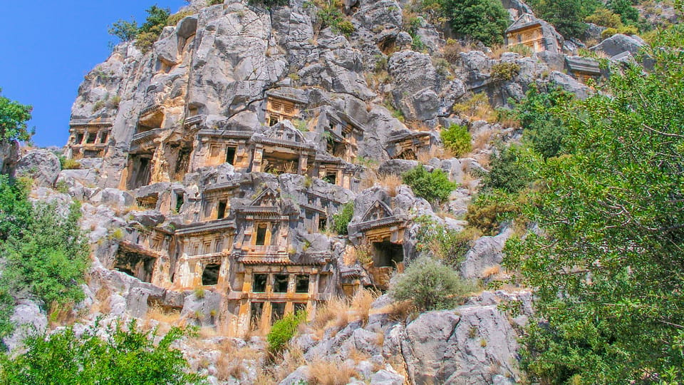 From Demre: St. Nicholas Church and Myra Tour - The Rock Tombs of Myra