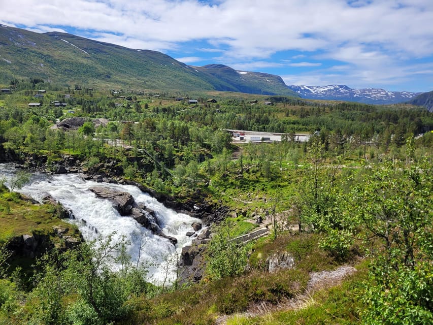 From Eidfjord: Voringsfossen Waterfalls and Sysendammen Dam - Exploring Sysendammen Dam