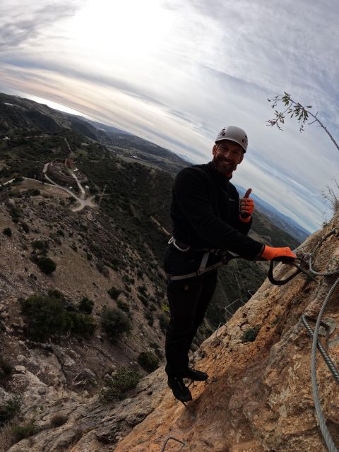 From Estepona: via Ferrata of Casares Guided Climbing Tour - Guided Support