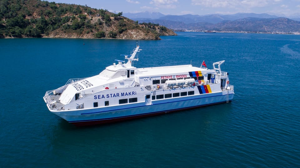 From Fethiye: Ferry Transfer to Rhodes - Important Information