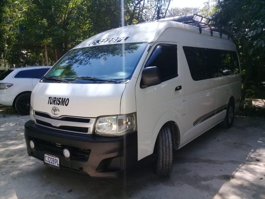 From Flores: Private Transportation to Río Dulce - Vehicle Comfort and Features