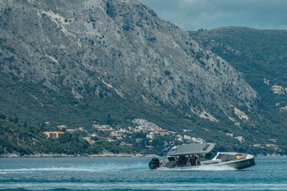 From Gouvia: Private Full-Day Cruise on a Luxury Speedboat - Booking Process