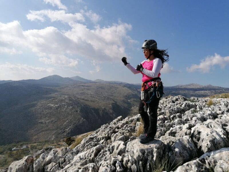 From Granada: Climb Zafarrayas Via Ferrata John Hogbin - Group Size and Languages
