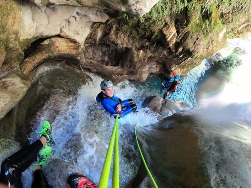 From Granada: Rio Verde Canyoning Tour With Lunch - Itinerary Breakdown