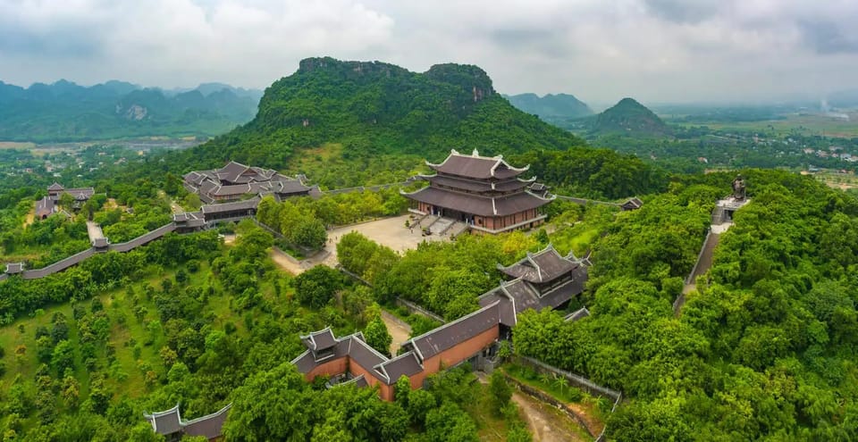 From Hanoi: Bai Dinh Pagoda, Trang An And Mua Cave Day Tour - Scenic Boat Trip