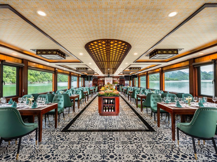 From Hanoi: Ha Long Bay Luxury Day Cruise With Buffet Lunch - Included Services