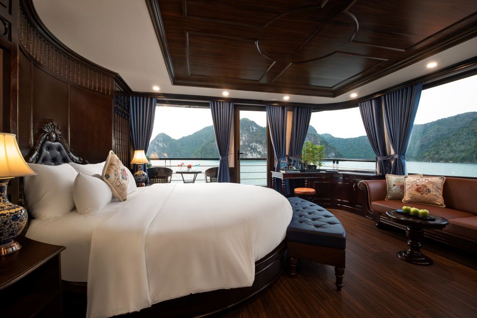 From Hanoi: Lan Ha Bay 2-Day 5-Star Cruise Kayaking-Swimming - Accommodations and Amenities