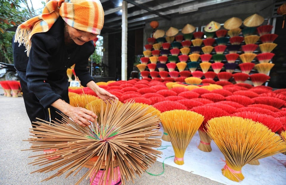 From Hanoi: Quang Phu Cau Incense Village Day Trip - Incense Production Insights