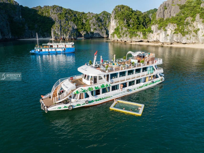 From Hanoi: Visit Cat Ba, Floating, Ancient Village & Kayak - Cruise Features