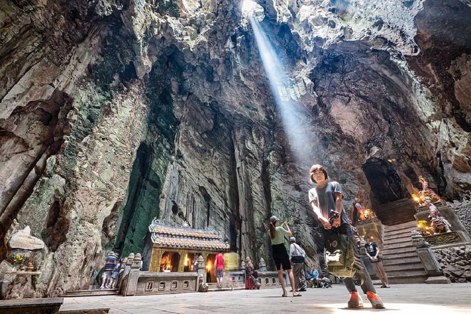 From Hoi An : Lady Buddha, Marble Mountains Half-Day Tour - Experience Description